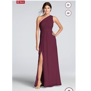 David’s Bridal Bridesmaid Dress